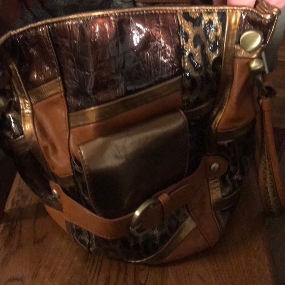 Sharia patchwork purse with dust bag - Picture 8 of 8